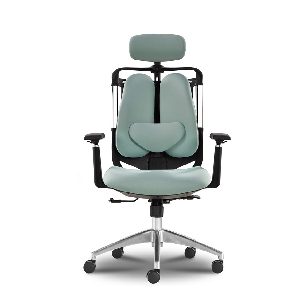 Ergonomic Executive Office Chair with Headrest Adjustable Seat Depth & 90°–135° Reclining Backrest