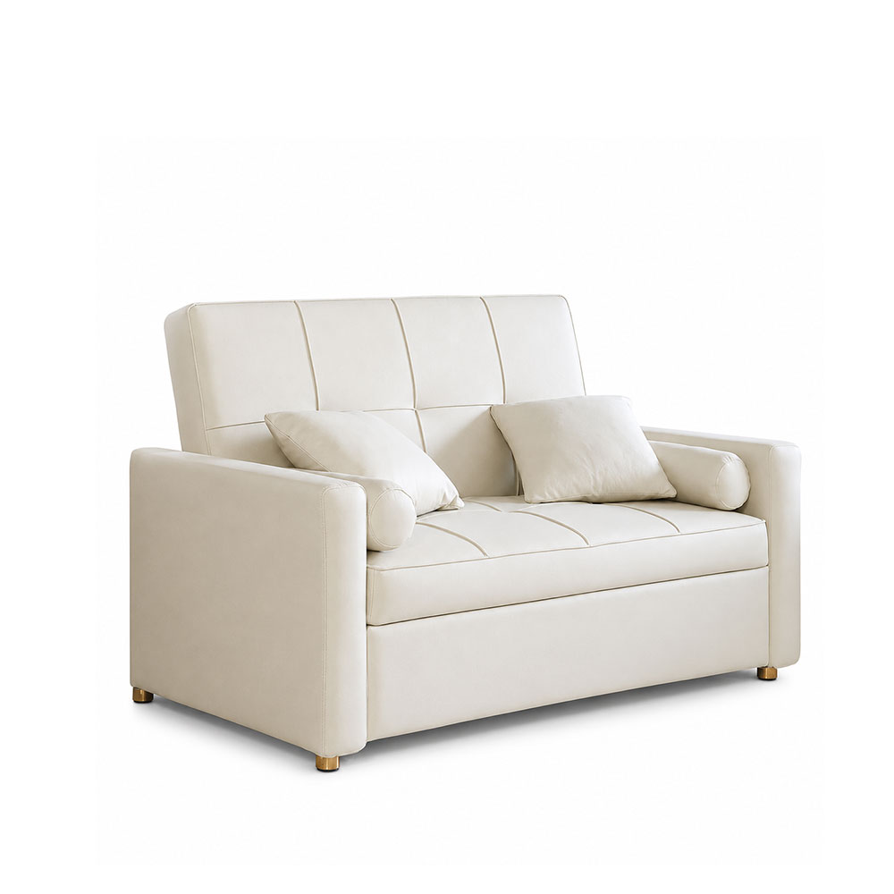 Convertible Pull Out 2 Seater Sleeper Sofa Bed