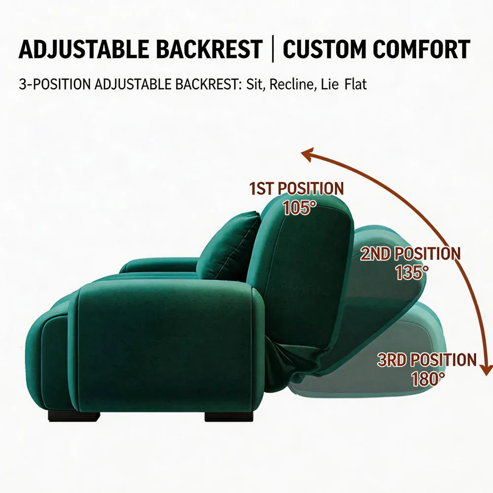 Green Click-Clack Sofa Bed