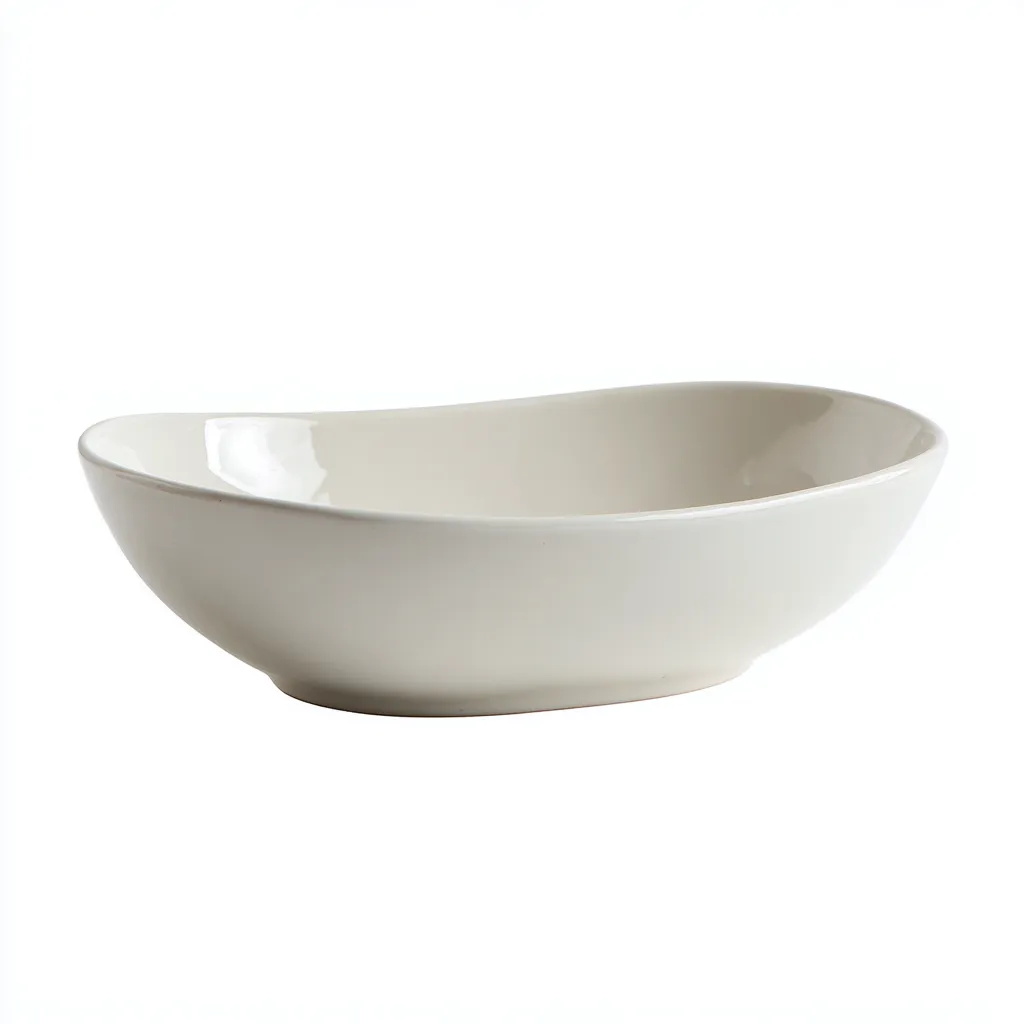 Lavabo de salle de bain 48x32x14 cm - céramique blanc - adapté à la salle de bain - design moderne-Shelterilo