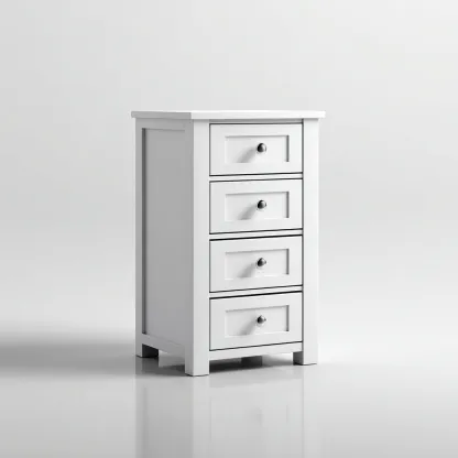 Meuble de rangement salle de bain bois composite 90x40x35 cm blanc adapté à la salle de bain design moderne-Shelterilo