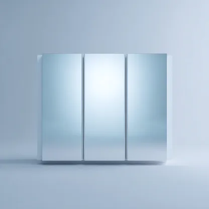 Rangement de salle de bain armoire murale avec miroir 80x16x60 cm - blanc - design moderne-Shelterilo