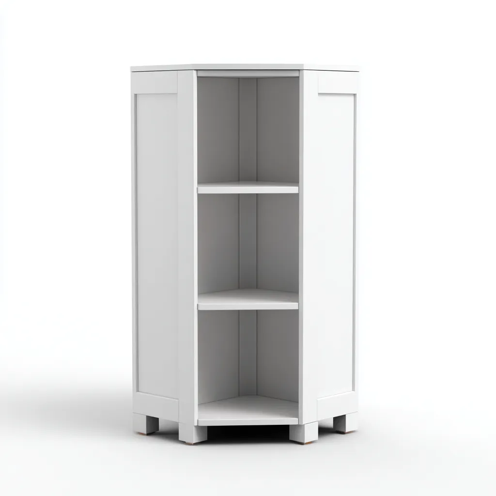 Rangement de salle de bain 40x40x85 cm - bois blanc - adapté à la salle de bain - design moderne-Shelterilo