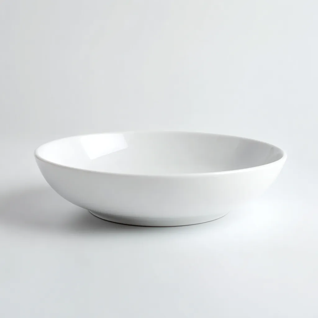 Lavabo vasque ronde en céramique 42x42x14 cm - blanc - design moderne-Shelterilo