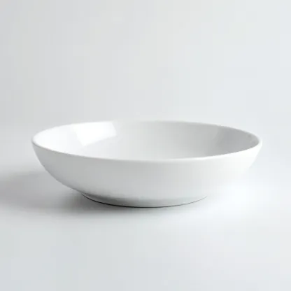Lavabo vasque ronde en céramique 42x42x14 cm - blanc - design moderne-Shelterilo