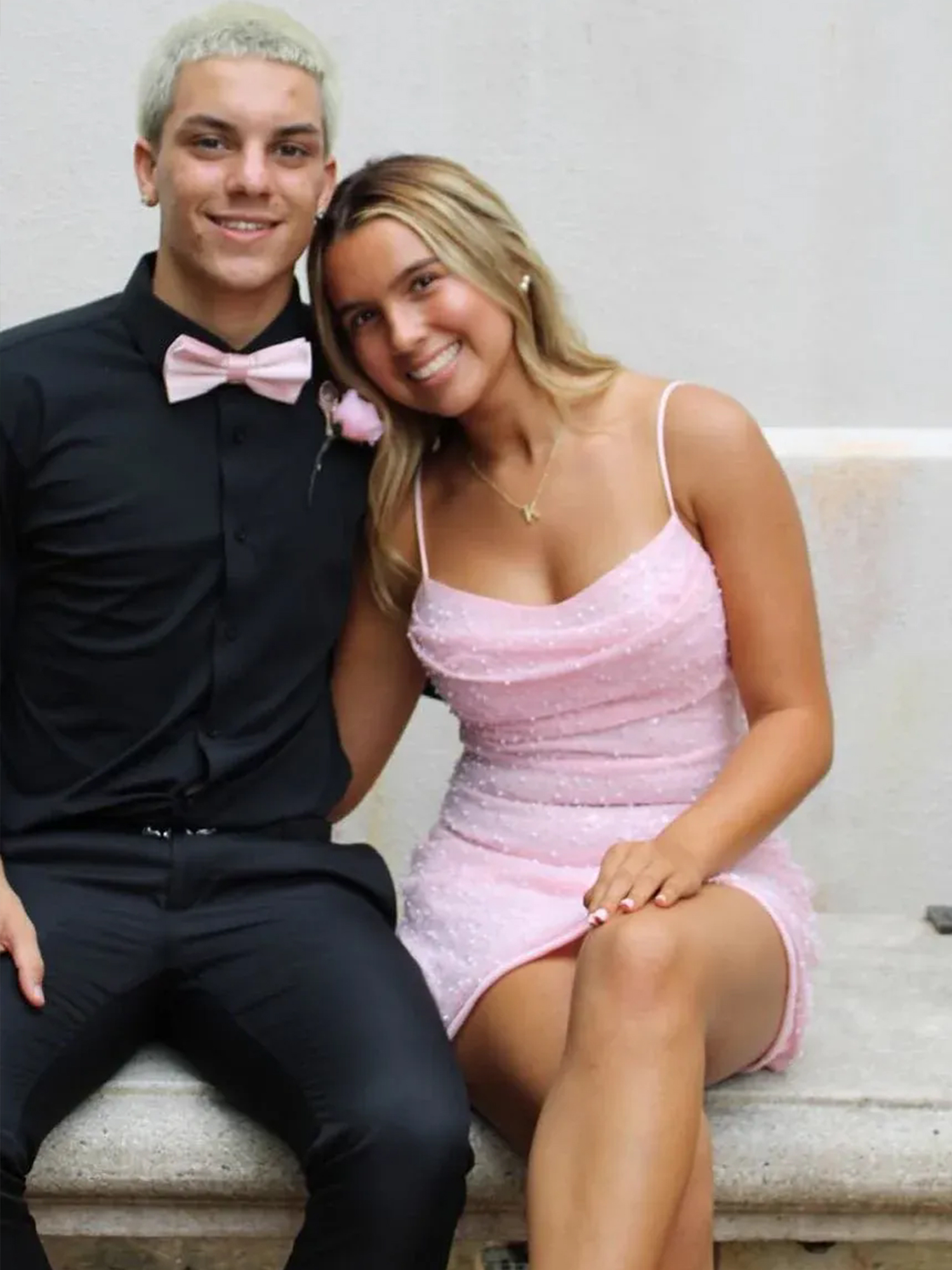 Romantic Blush Pink Sequin Homecoming Dress with Delicate Spaghetti Straps and Soft Feminine Sparkle