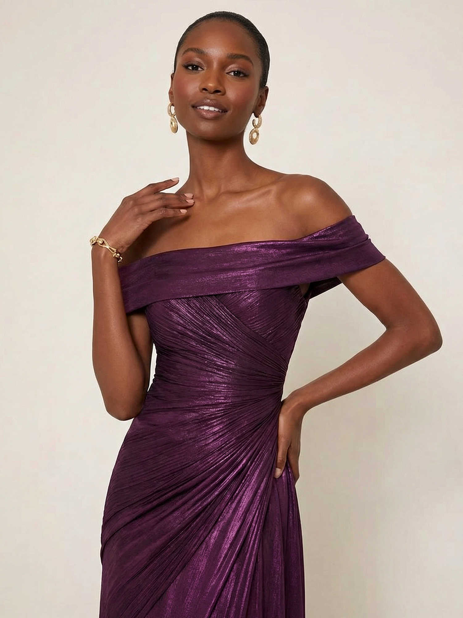 Evening Formal Dress Off the Shoulder Silver Silk Ruffles Strapless Maxi Dress