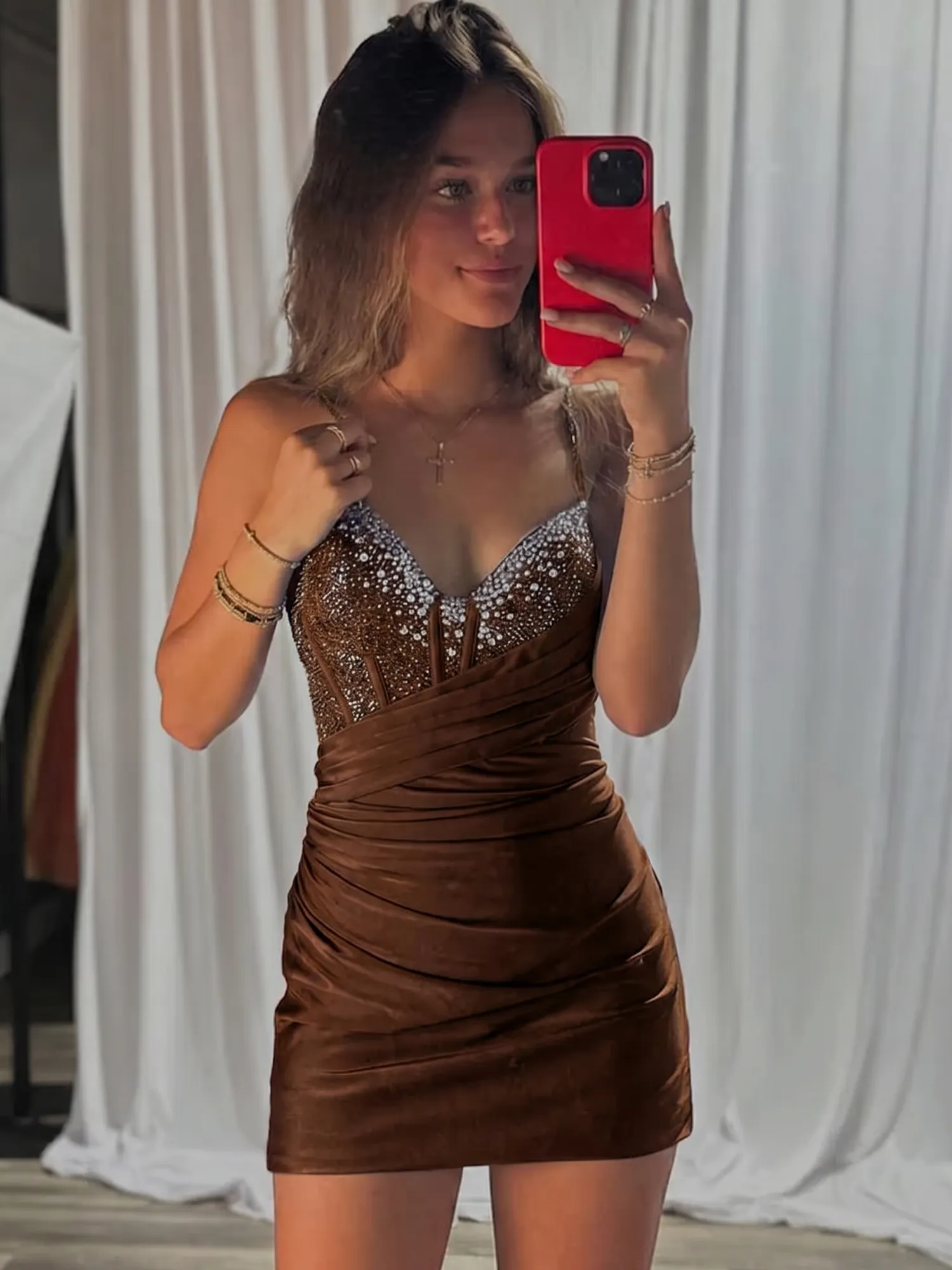 Royal Blue Corset Satin Bodycon Homecoming Dress Mini Dress