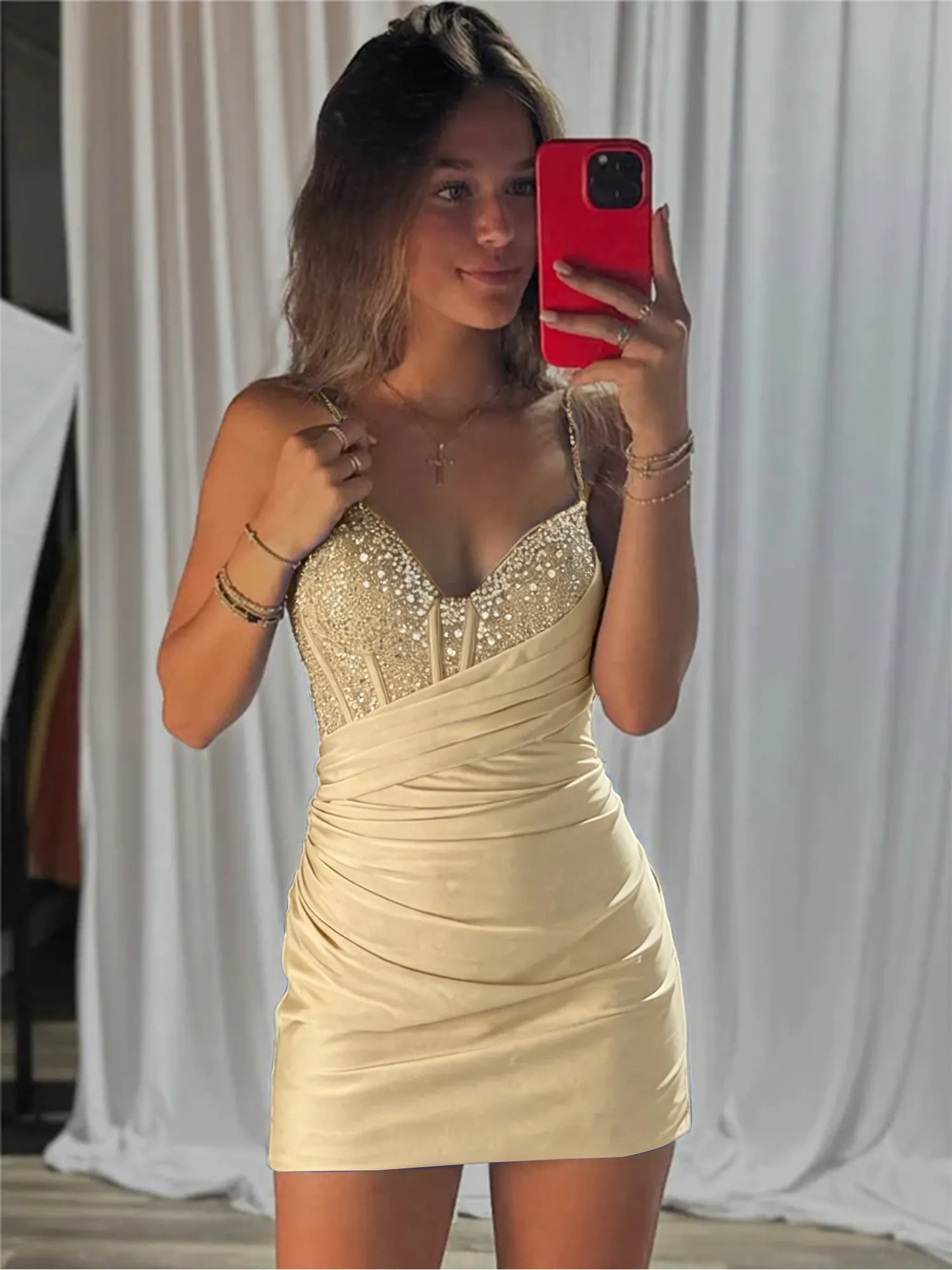 Royal Blue Corset Satin Bodycon Homecoming Dress Mini Dress