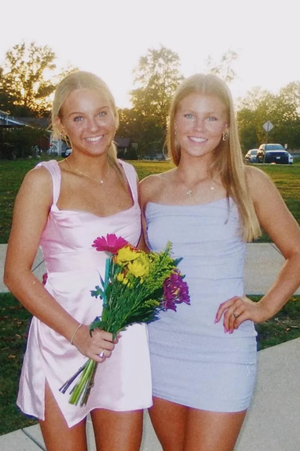 Radiant Butter Yellow Satin Open-Back Homecoming Dress