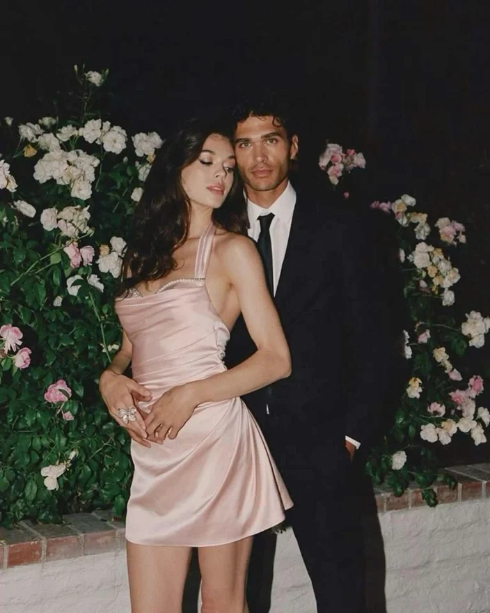 Luminous Light Pink Halter Neck Satin Sheath Homecoming Dress