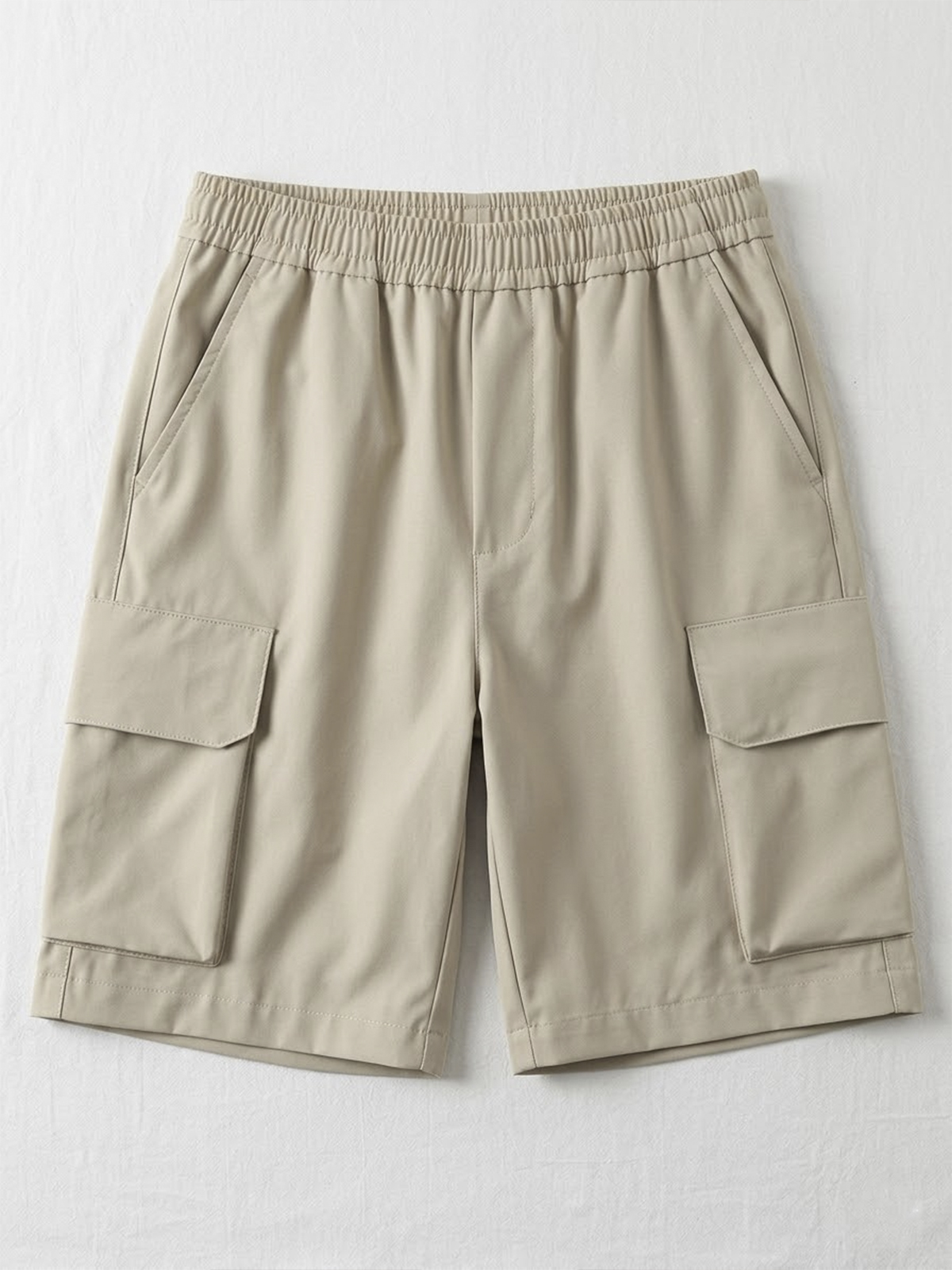 Men's Lightweight Workwear Casual Shorts with Multiple Pockets