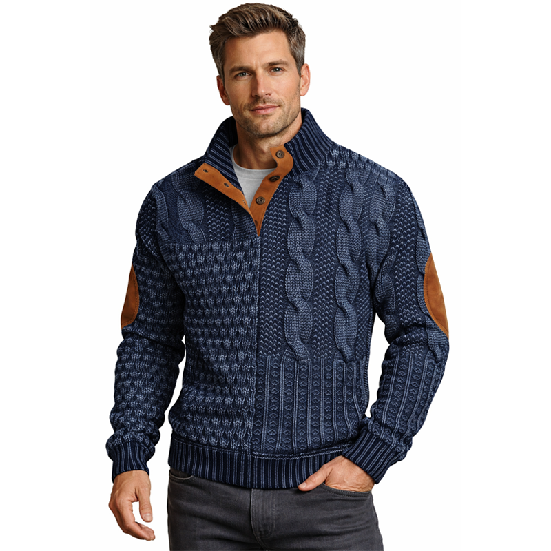 ⏰Promotion 50% OFF -Men’s Warm Comfortable Vintage Knit Sweater