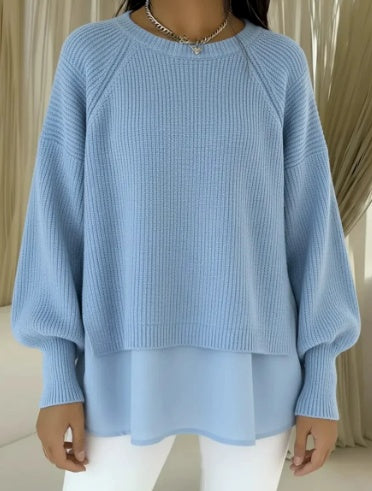 Adelyn - Layered Knit Sweater
