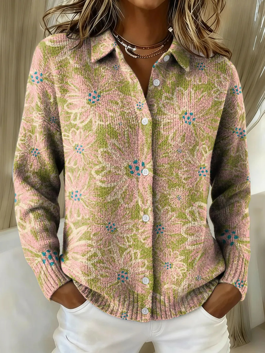 Elise™ - Everlasting Check Cardigan