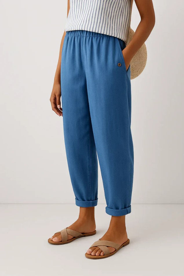 Elovard™ Timeless Linen-Cotton Trousers
