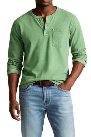 Vintage Henley Shirt - Timeless Style, Everyday Comfort