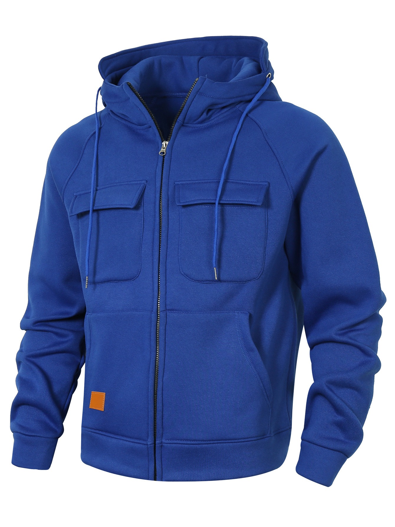 Men's hoodie jacket with functional pockets and high-quality material Lisslune