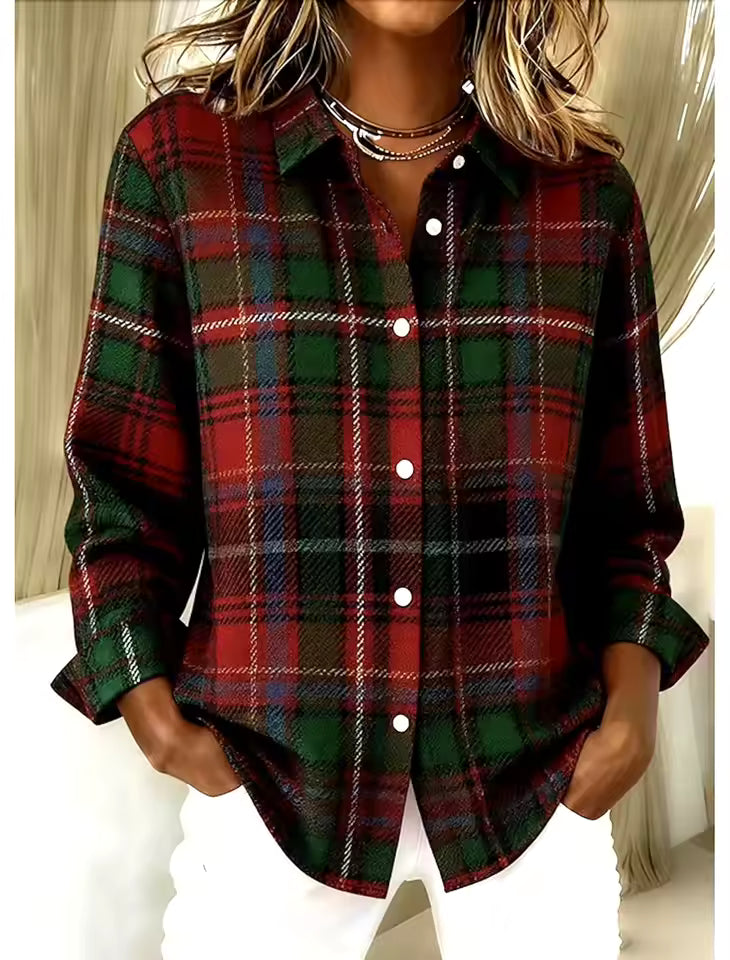 Thalia | Plaid Party Shirt