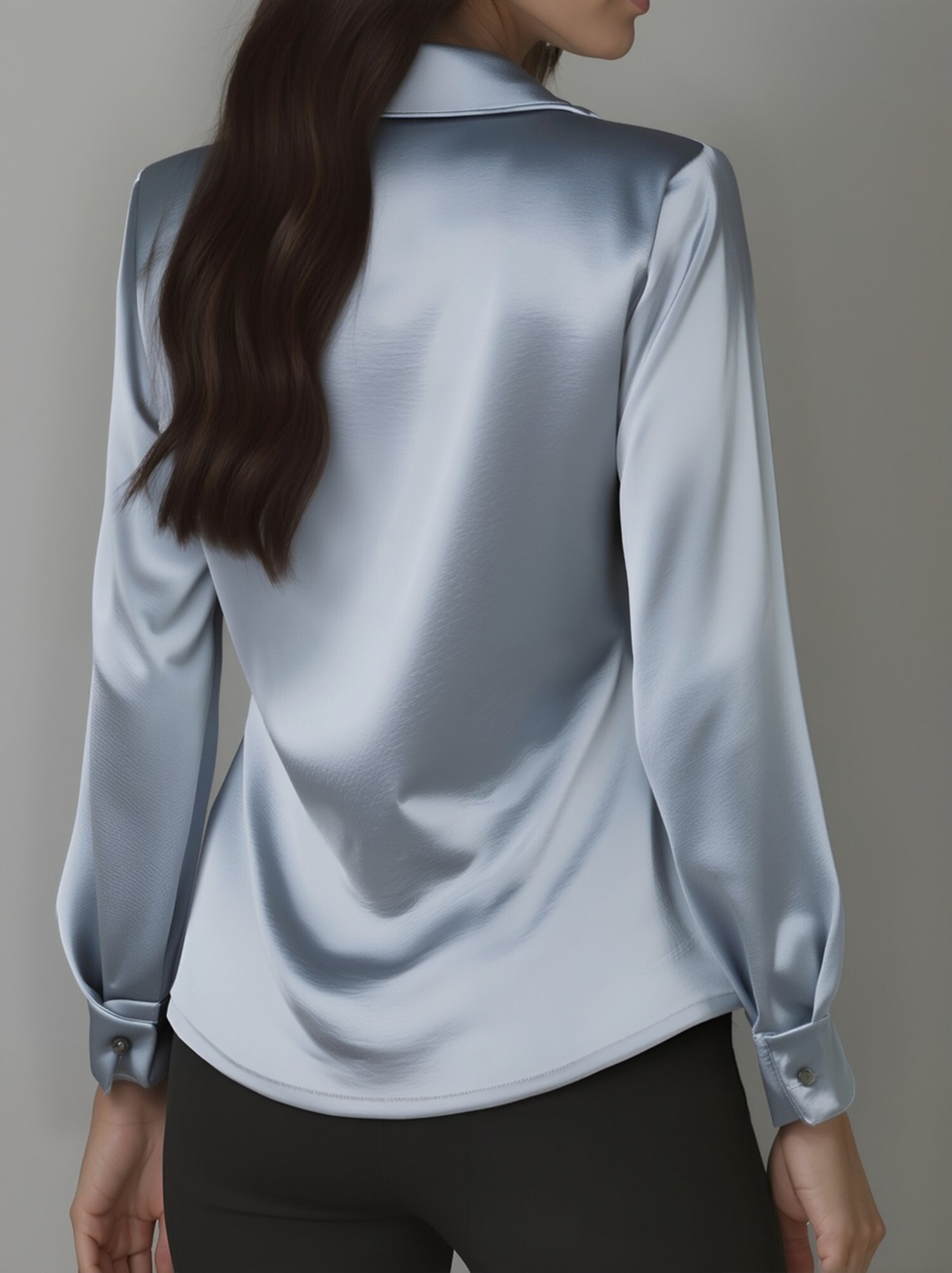 Women Can’t Get Enough of This Cozy Satin Blouse