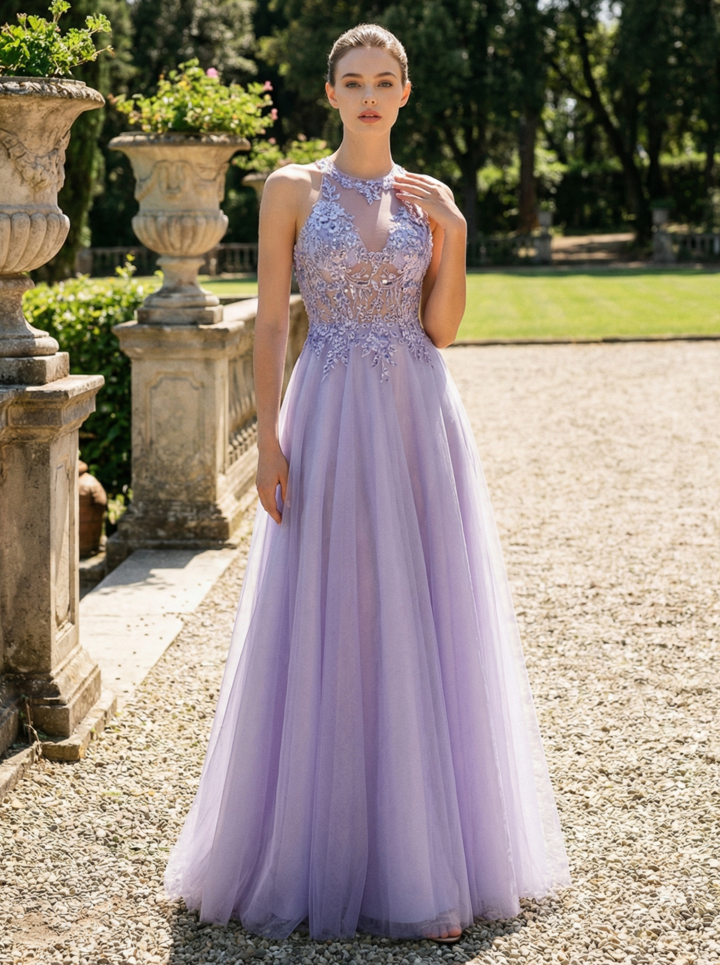 Spaghetti Straps Mermaid Evening Dress with Beading