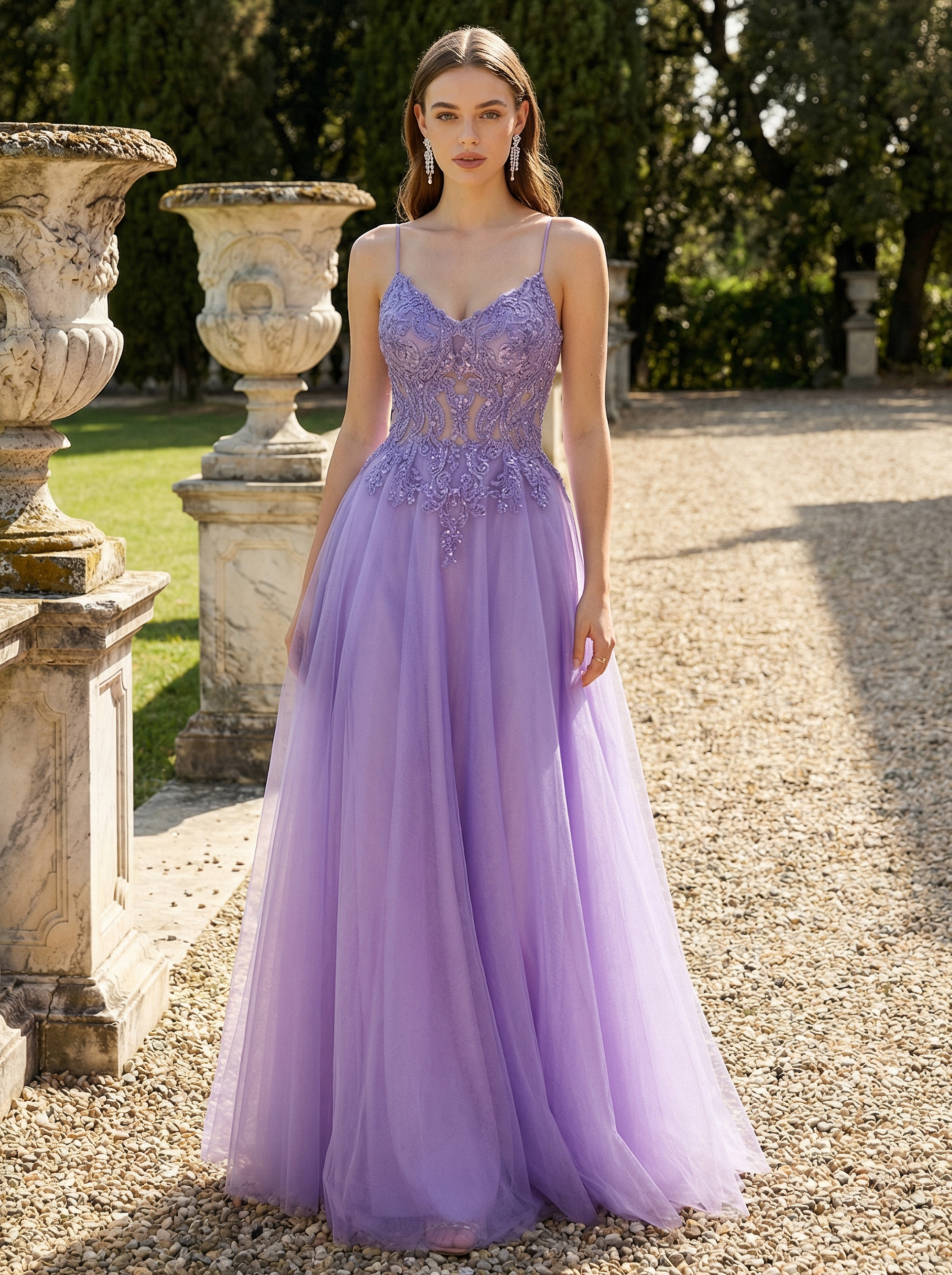 Beaded Mermaid Sweetheart Evening Dress