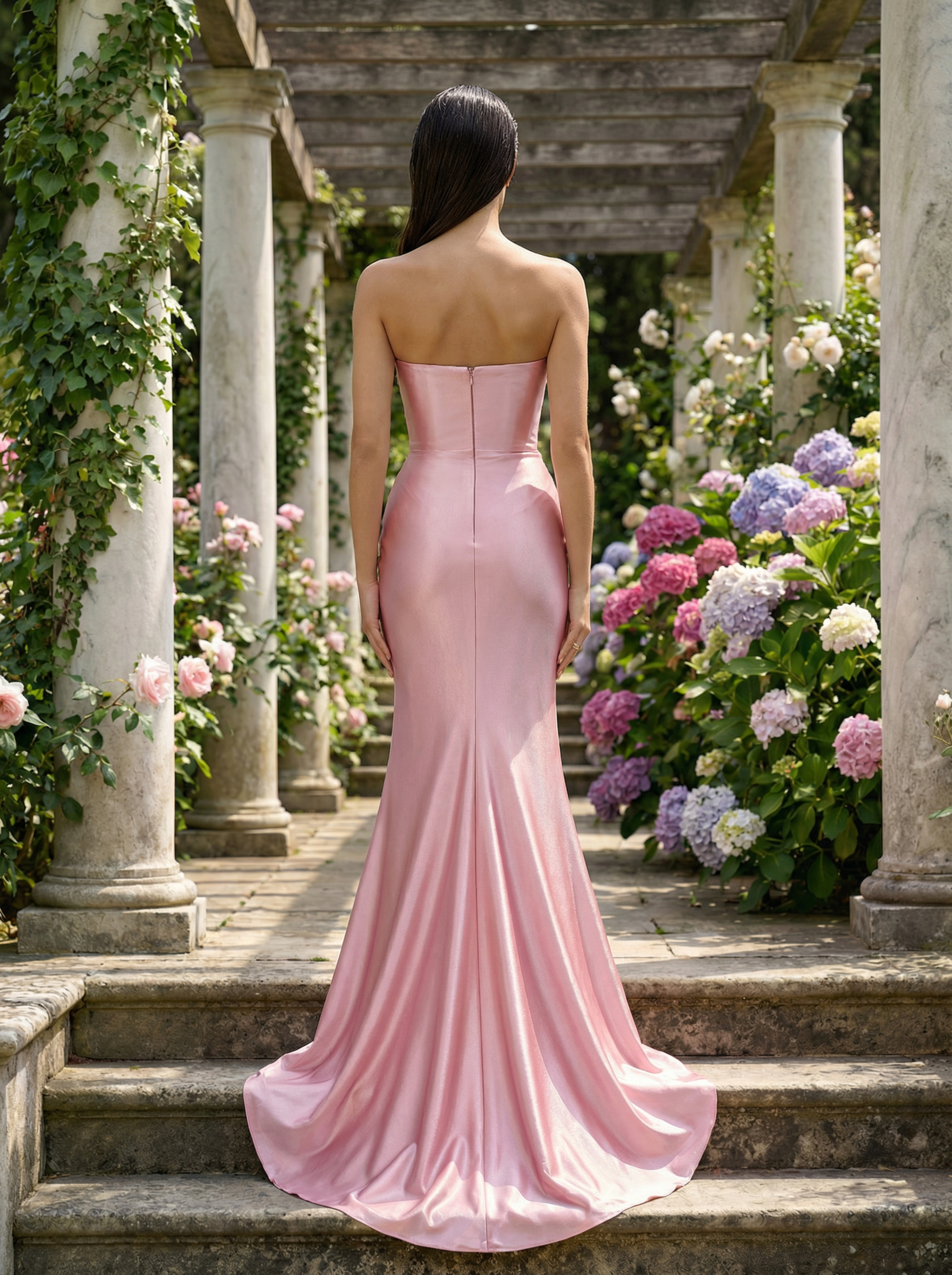 Modecrush Beaded Flower Party Dress Prom Dresses