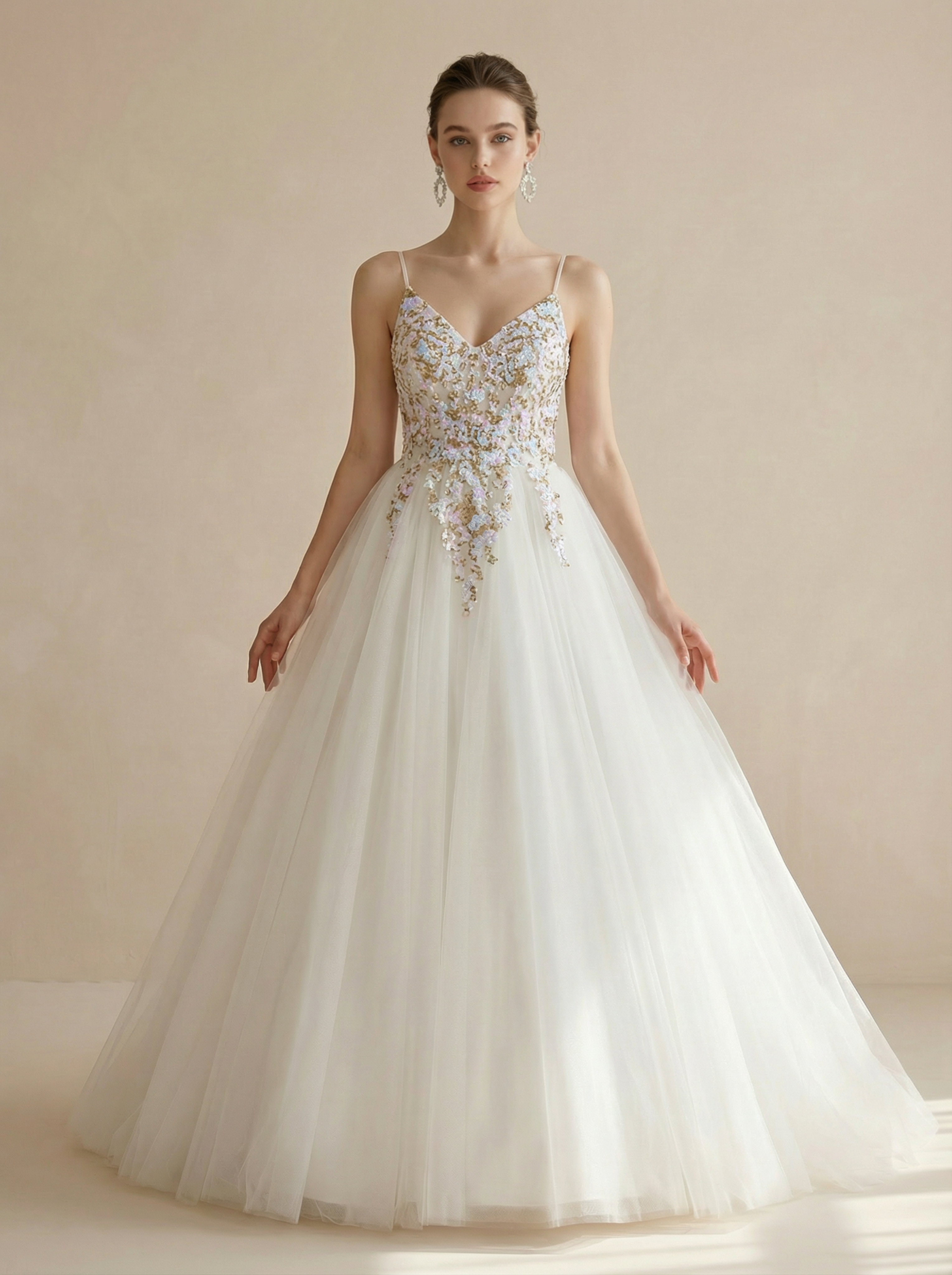 Minimalist Modern Satin Mermaid Wedding Dress