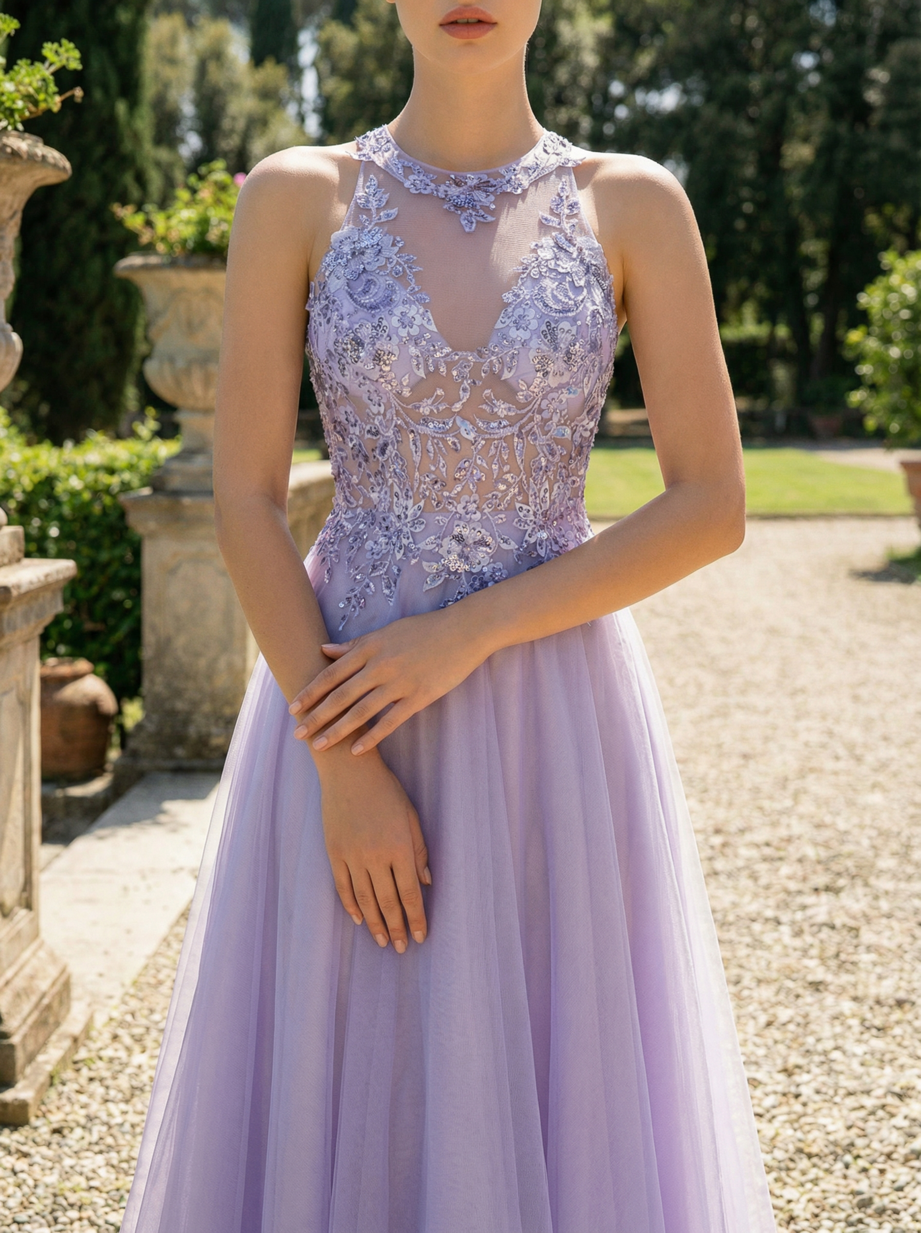 Spaghetti Straps Mermaid Evening Dress with Beading