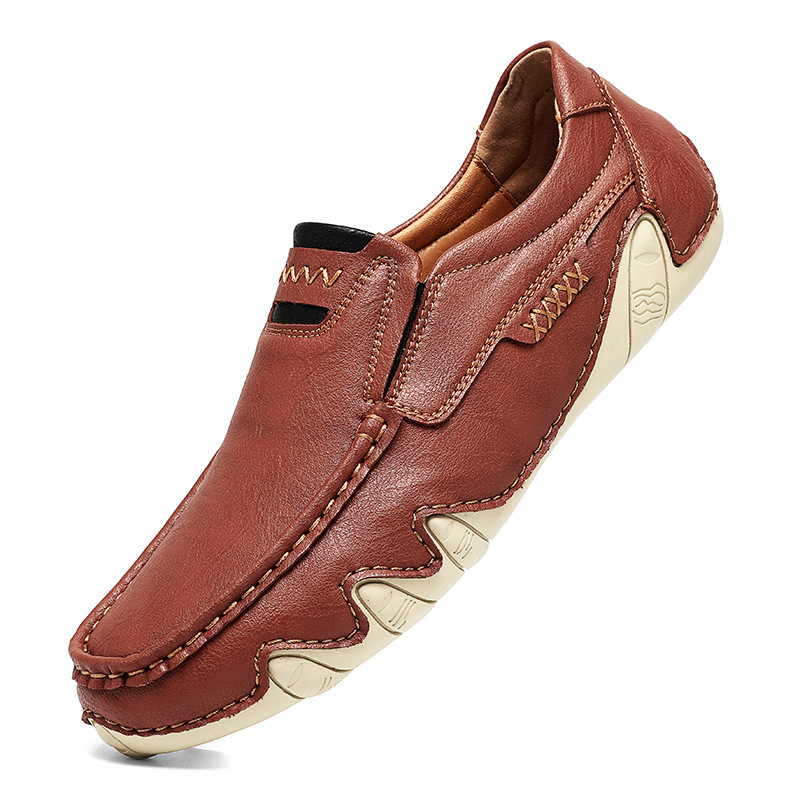 ⏰Last Day! 60% OFF  🔥CROTOILE®Men's Handcrafted Genuine Leather Orthopedic Loafers