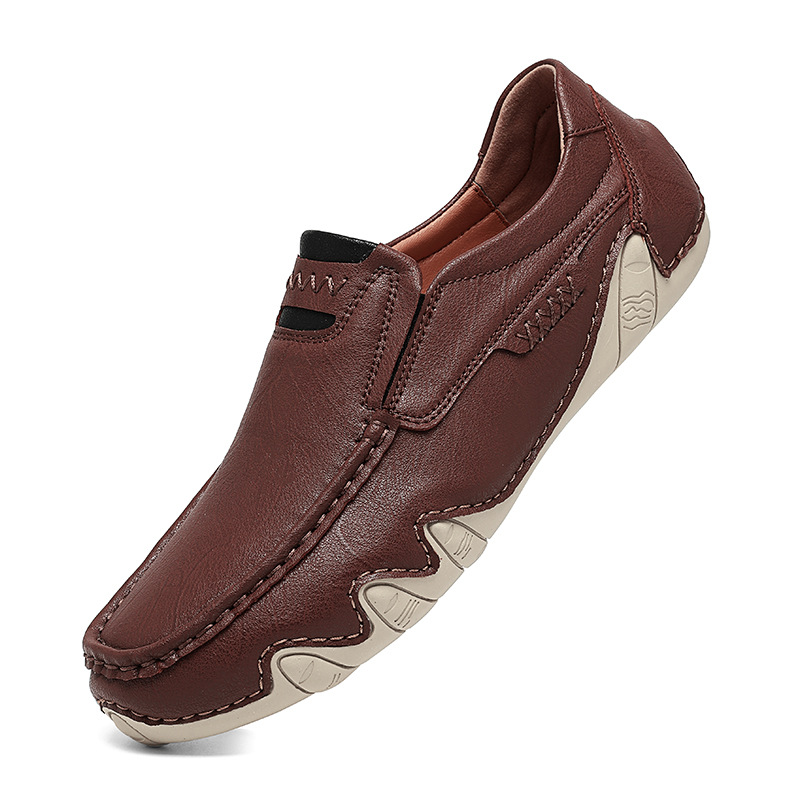 ⏰Last Day! 60% OFF  🔥CROTOILE®Men's Handcrafted Genuine Leather Orthopedic Loafers