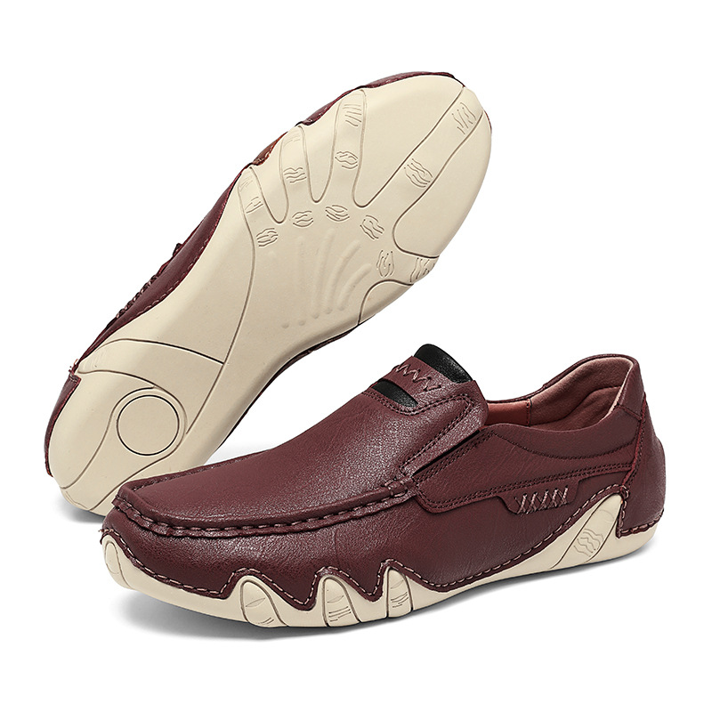 ⏰Last Day! 60% OFF  🔥CROTOILE®Men's Handcrafted Genuine Leather Orthopedic Loafers