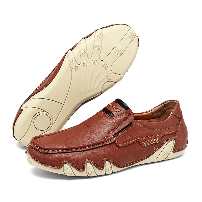 ⏰Last Day! 60% OFF  🔥CROTOILE®Men's Handcrafted Genuine Leather Orthopedic Loafers