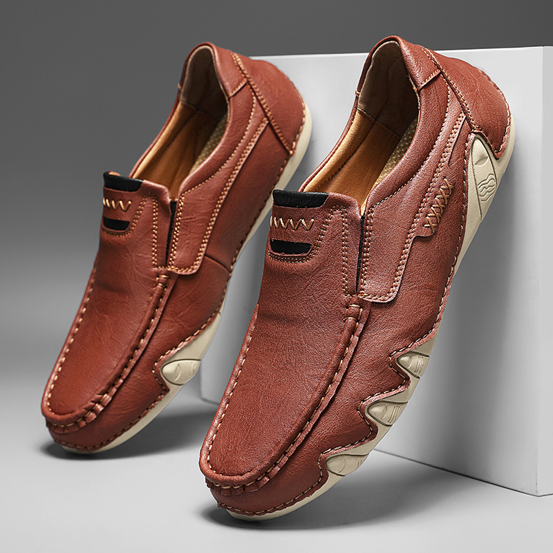 ⏰Last Day! 60% OFF  🔥CROTOILE®Men's Handcrafted Genuine Leather Orthopedic Loafers