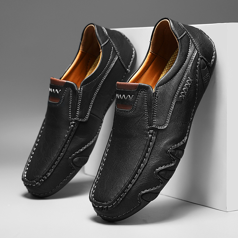 ⏰Last Day! 60% OFF  🔥CROTOILE®Men's Handcrafted Genuine Leather Orthopedic Loafers