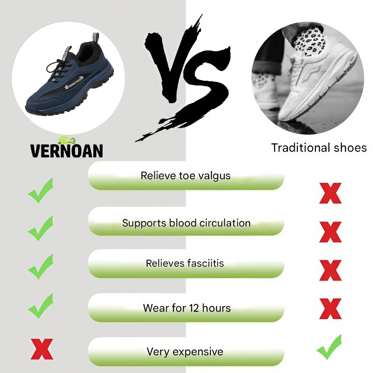 [Last Day 70% Off - Don't Miss Out] 🔥 Ergonomically Designed Men's Walking Shoes 👞 Relieve Walking Pain ✅ Arch Support for Comfortable Walking