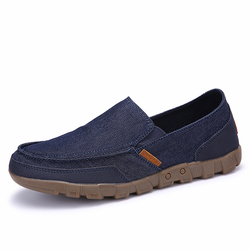 Men Denim Canvas Walking Shoes