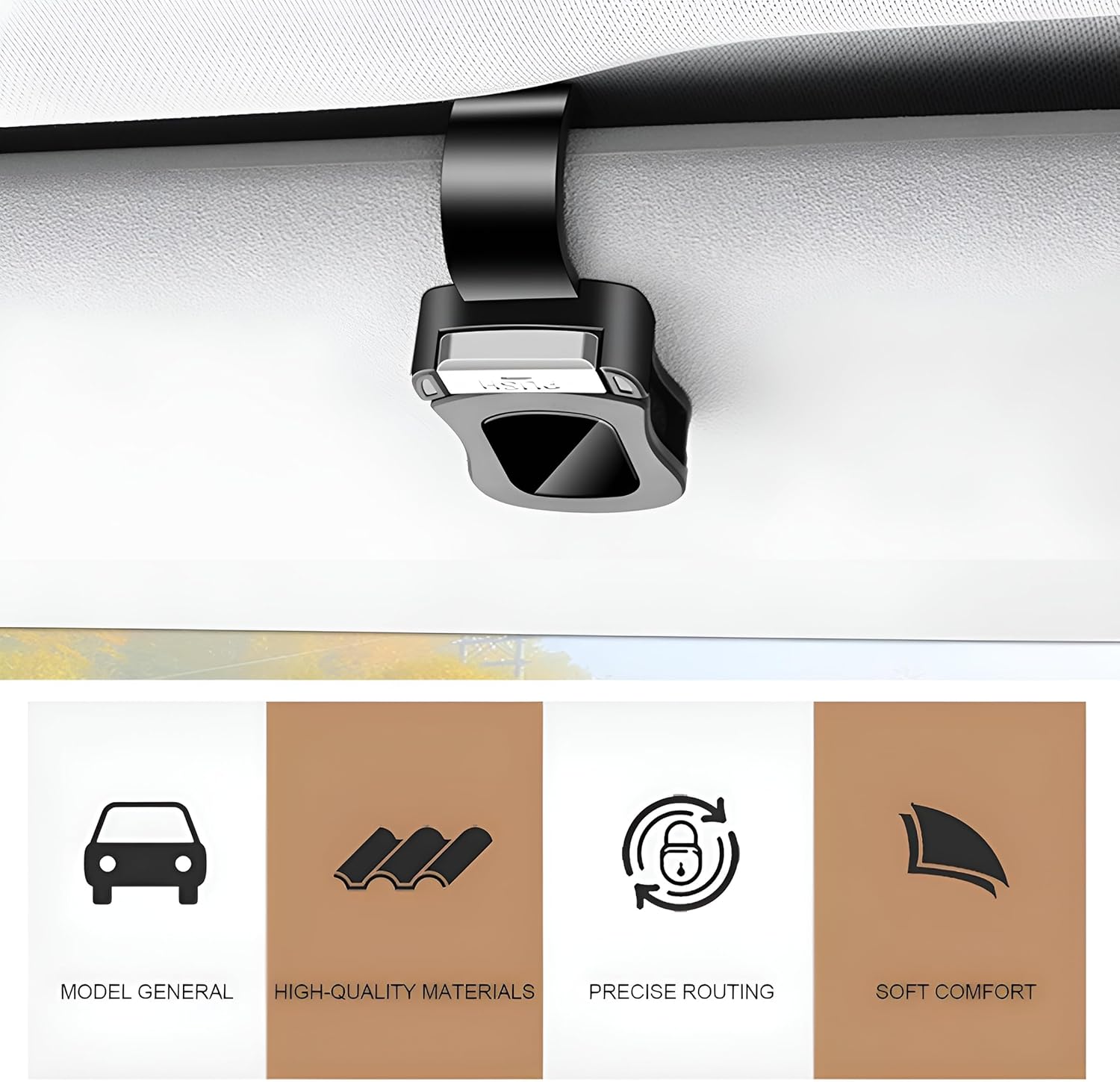 🔥Limited Time 49% Off✨Car Sunglasses Holder Clip