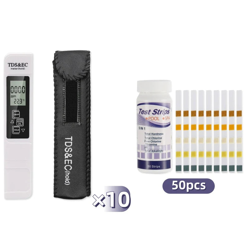 🥳2026 HOT SALE🥳💞50K+ SOLD!💥🔬 Test Your Water in Seconds, Drink with Confidence Digital TDS Meter, 3-Second Readout💧