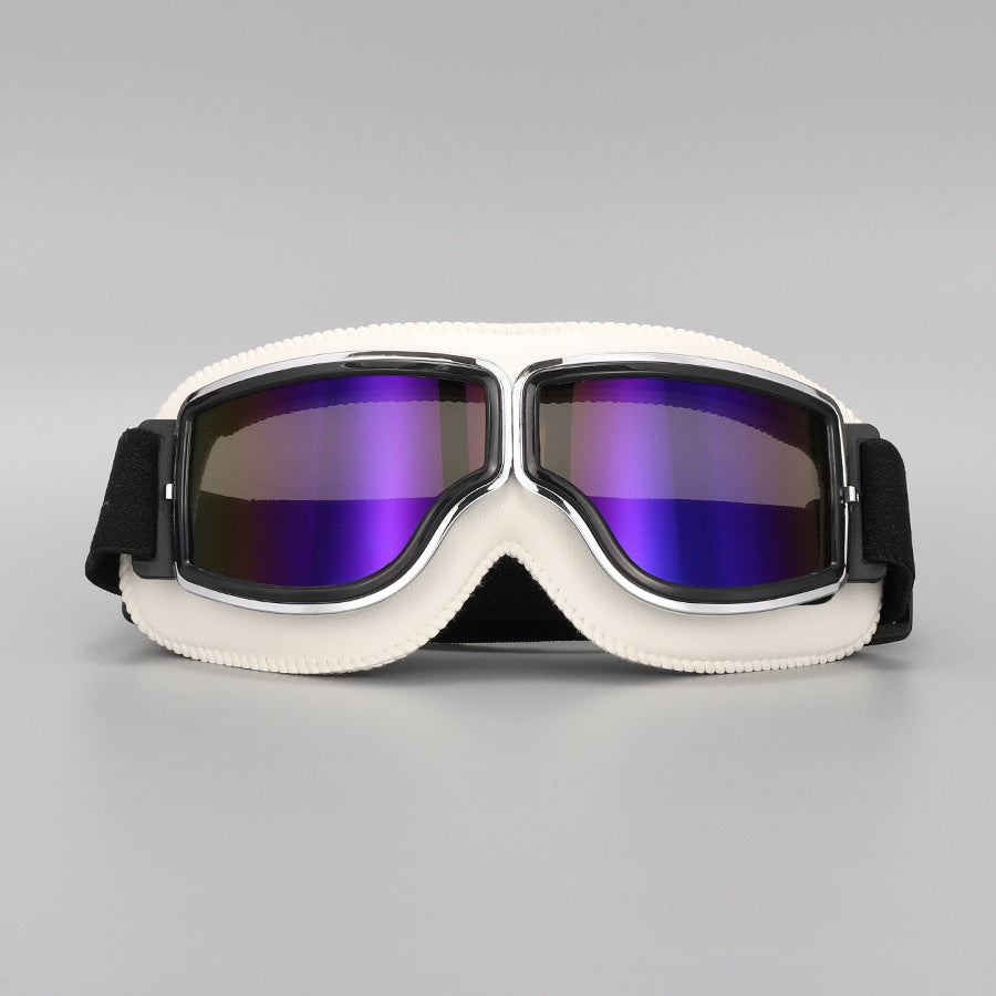 🥽 50% OFF NOW! 🏍️ Vintage Helmet Goggles Motorcycle Goggles – UV Protection, Anti-Fog & Adjustable Strap 🛡️