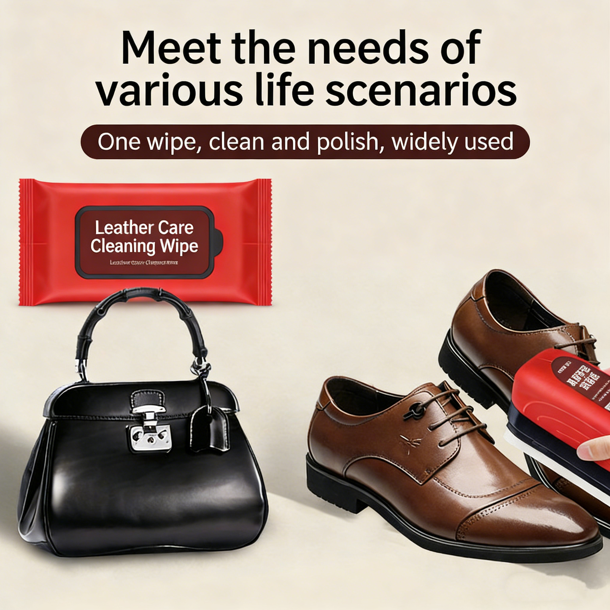 🚗 BUY 2 GET 1 FREE! ✨ Multi-use Leather Oil Care Brush  - Easily Repair Leather Scratches 🧼