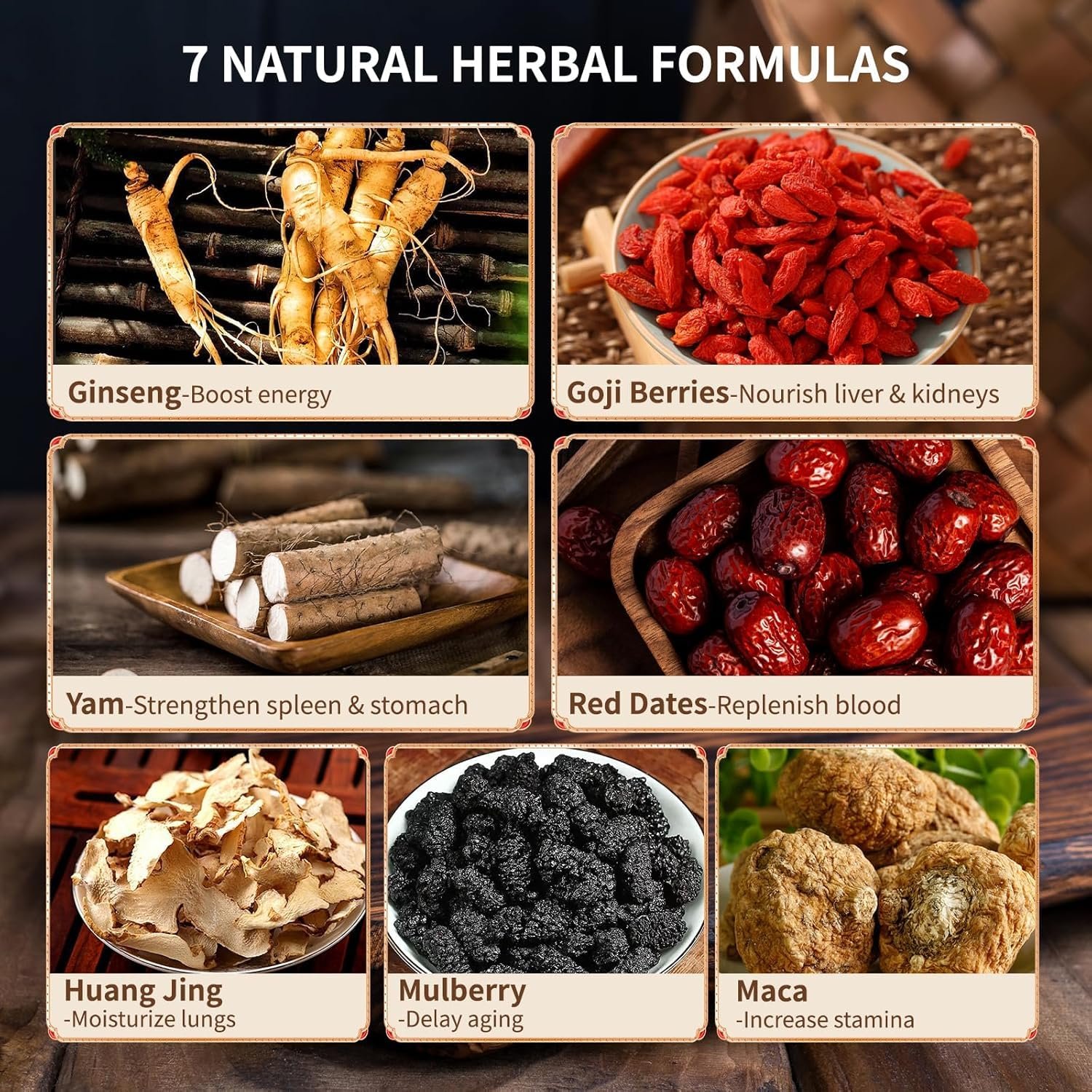 Premium 7-Herb Kidney & Energy Tonic Tea