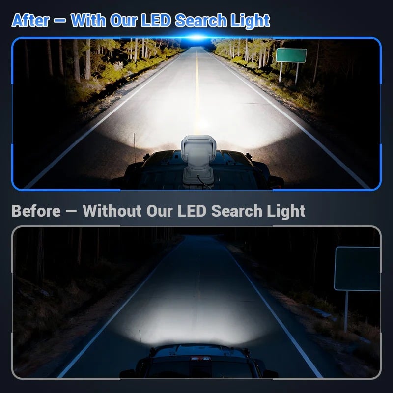 🔥Last Day 49% OFF💥LED Searchlight,Cordless Work Light