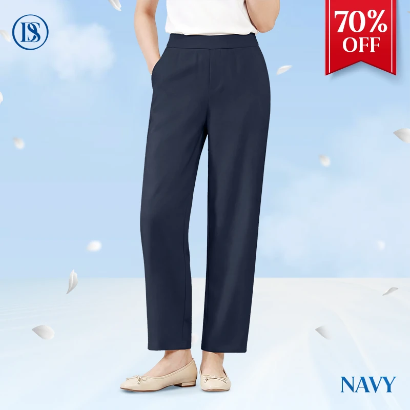 DaisyStretch - High Rise Ice Silk Stretch Pull-on Pants