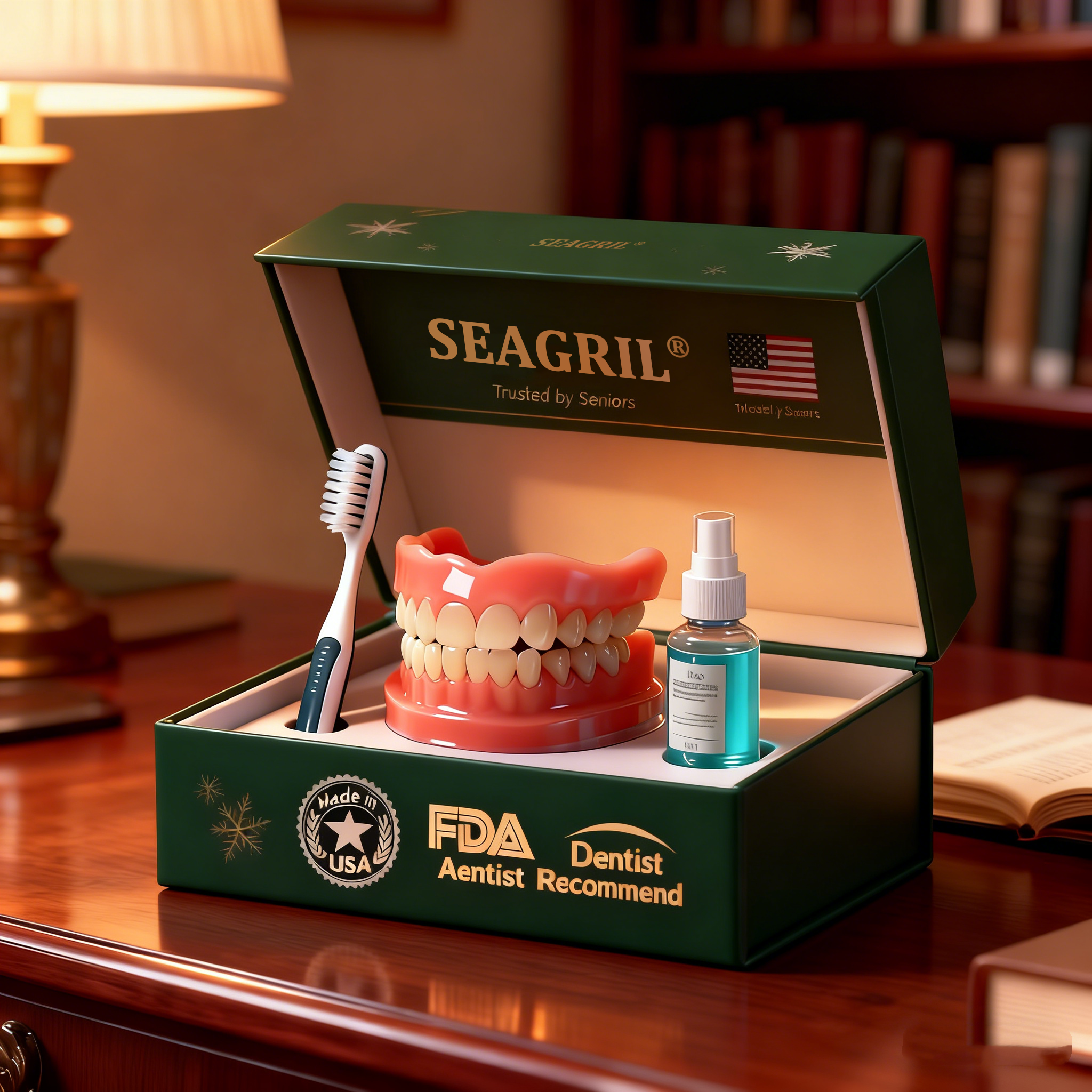 😁 Ends Today: 70% OFF! ⏰TEORLAND ™ Medical Full Denture with Strong Suctiond🦷More Confident Smile!