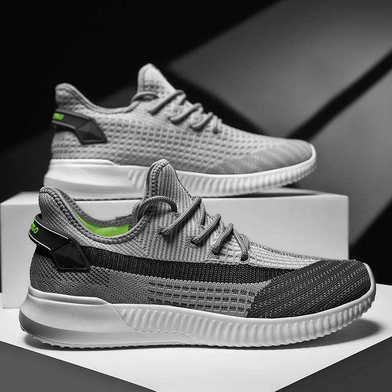 MEN'S FLYING WOVEN TRENDY RUNNING SHOE