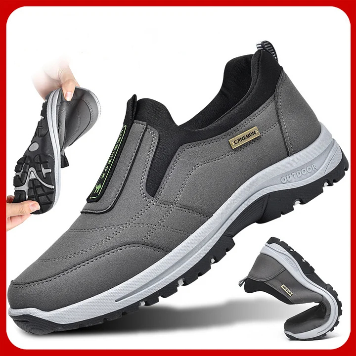 Men's Comfortable Waterproof Breathable Orthopedic Walking Shoes Hiking Shoes (⏰Last Day 70% OFF🔥）