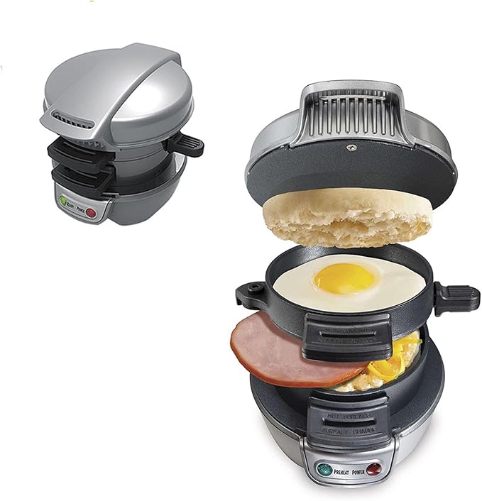 2024 New Multi-function Hamburger Machine Fried Egg Steak Machine Sandwich Breakfast Machine