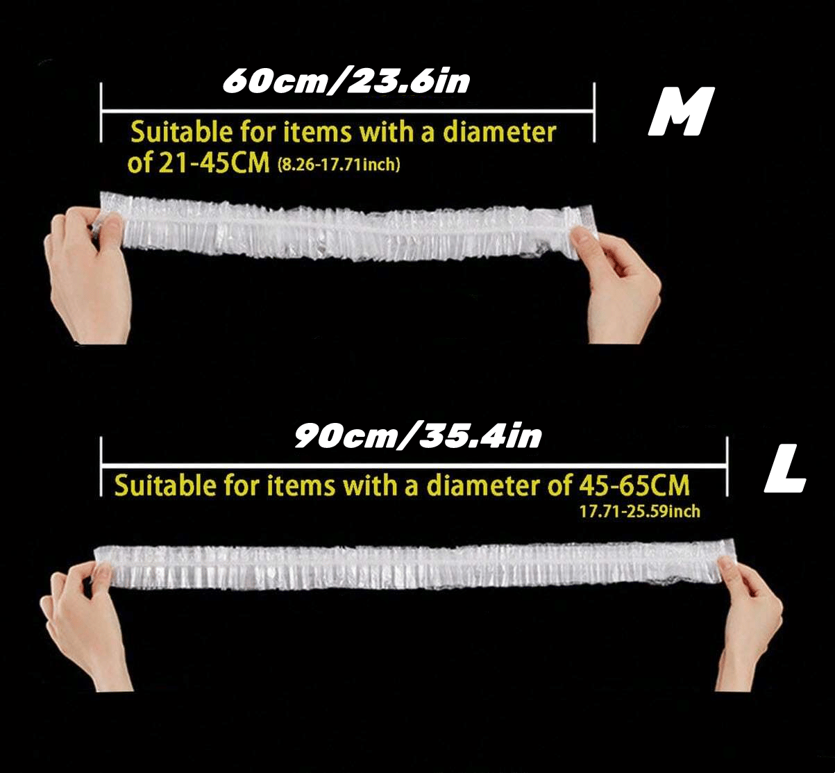 🔥Home Specials 70% OFF-Thickened Transparent Dust Cover