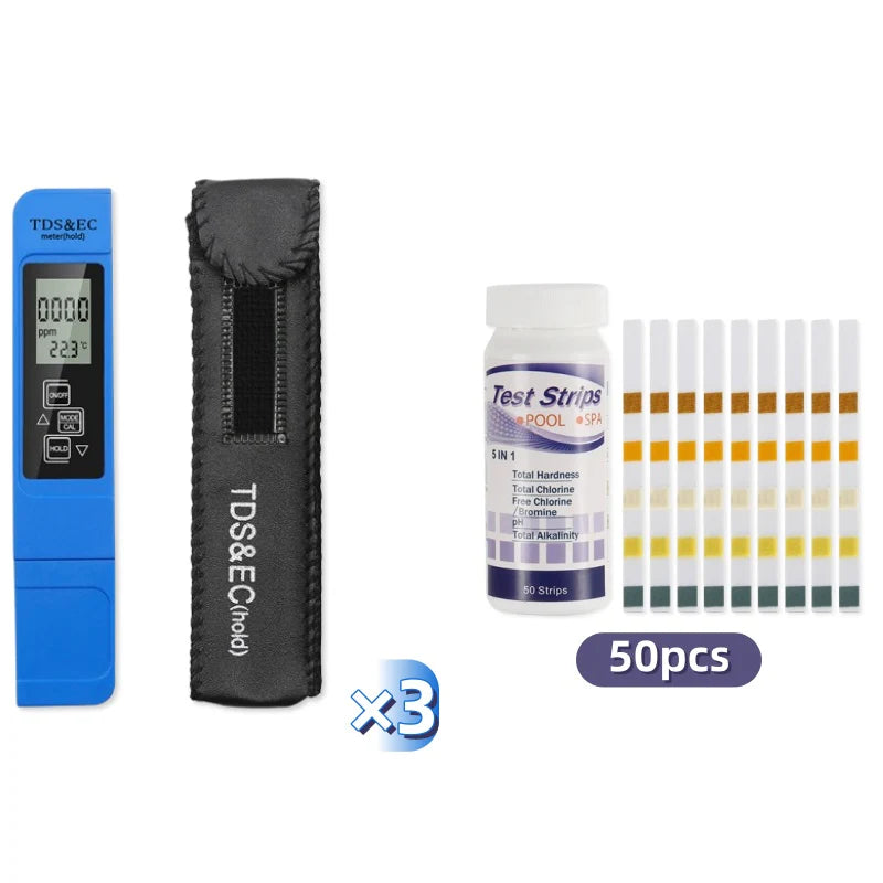 🥳2026 HOT SALE🥳💞50K+ SOLD!💥🔬 Test Your Water in Seconds, Drink with Confidence Digital TDS Meter, 3-Second Readout💧